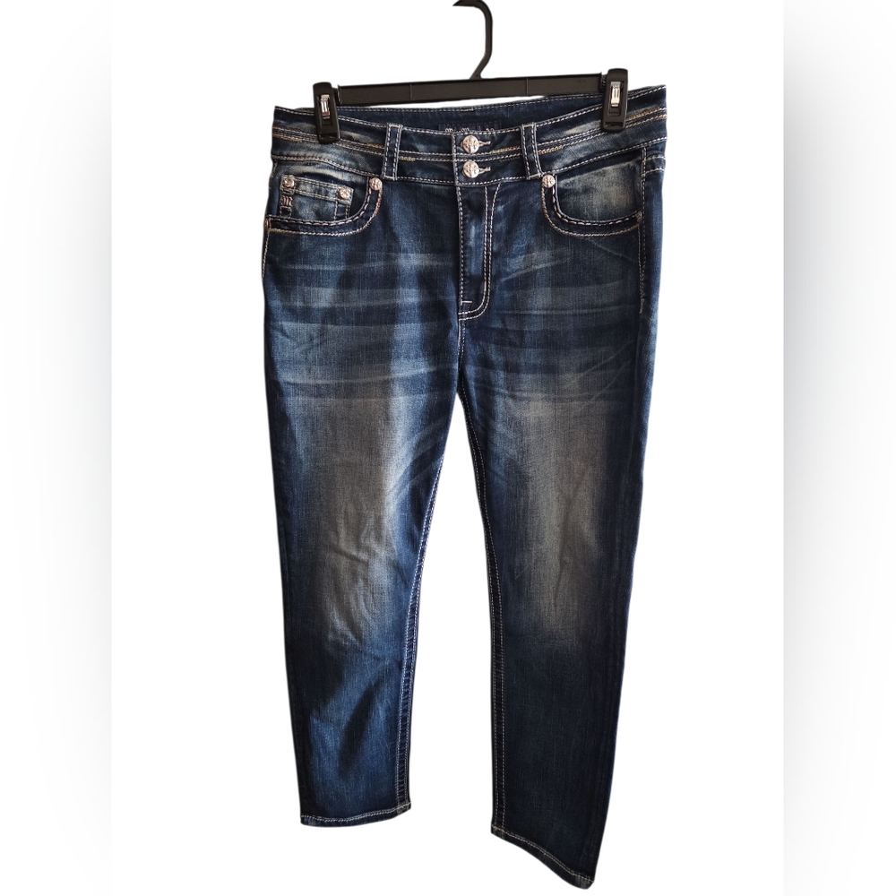 Stylish Miss Me Blue Denim Jeans